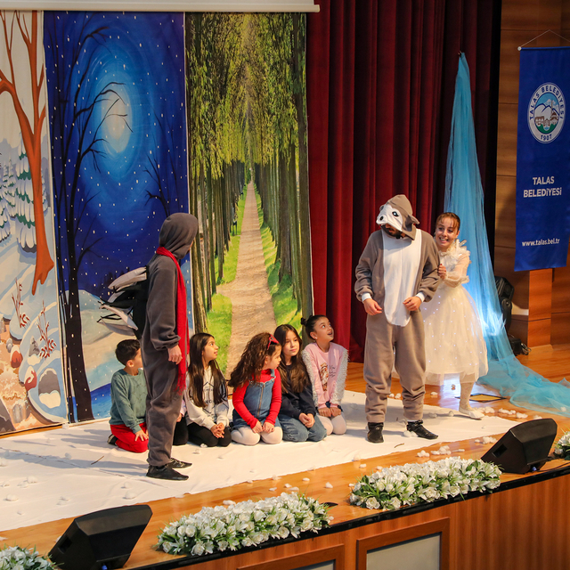 Talas Belediyesi, çocuklara yönelik etkinlik düzenledi