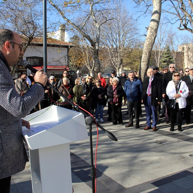 Gazeteci yazar Uğur Mumcu Sinop'ta anıldı