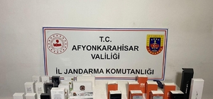 Afyonkarahisar'da kaçakçılık operasyonunda bir şüpheli yakalandı