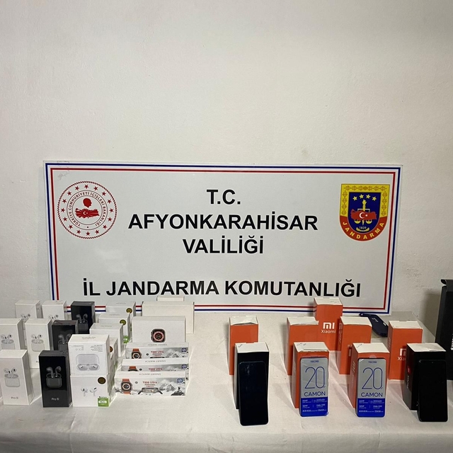 Afyonkarahisar'da kaçakçılık operasyonunda bir şüpheli yakalandı
