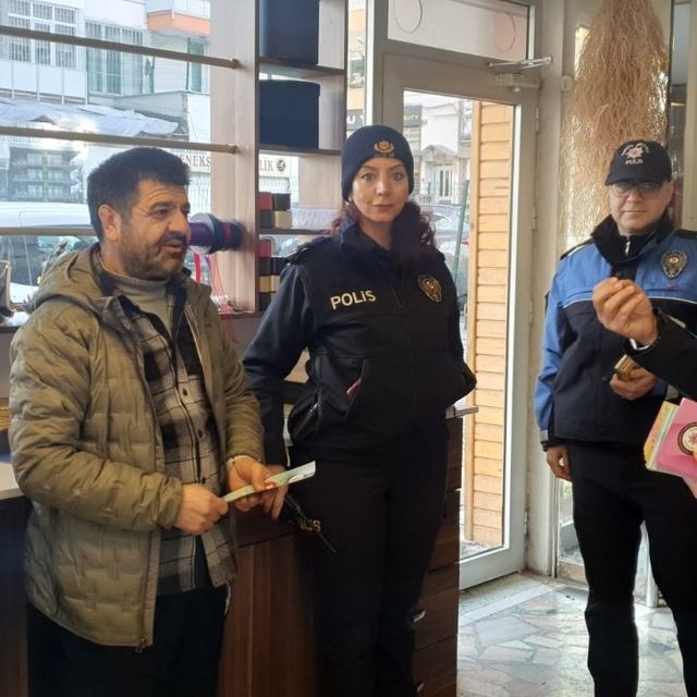 Samsun'da emniyet NARVAS, UYUMA ve KADES projelerini anlattı