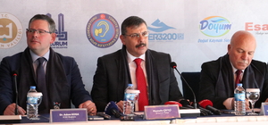 Erzurum'da düzenlenecek "20. İşitme Engelliler Kış Olimpiyatları"nın tanıtımı yapıldı