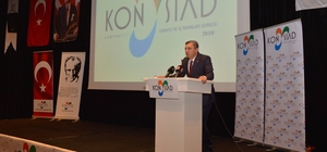 Antalya Valisi Şahin, KONYSİAD'a konuk oldu: