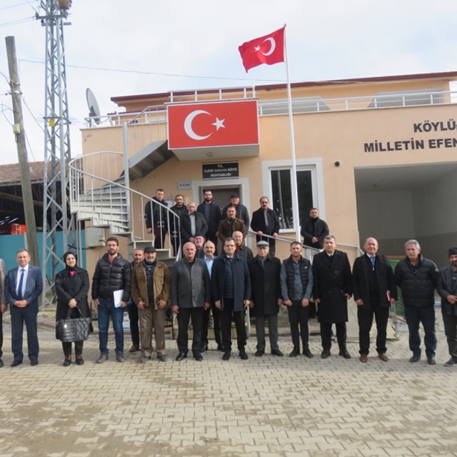 Kaymakam Güldoğan köy ziyaretlerine devam ediyor