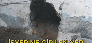 Duvarını kırdıkları iş yerinden 1 milyon liralık hırsızlığa 2 tutuklama