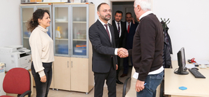 Antalya İl Sağlık Müdürü Ekingen, sağlık kuruluşlarını ziyaret etti