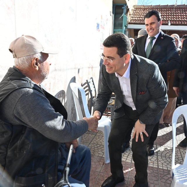 Tütüncü, seçim çalışmalarını Korkuteli'de sürdürdü