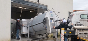 Kocaeli'de kooperatiflere ve birliklere yüzde 50 hibeli süt soğutma tankı d...