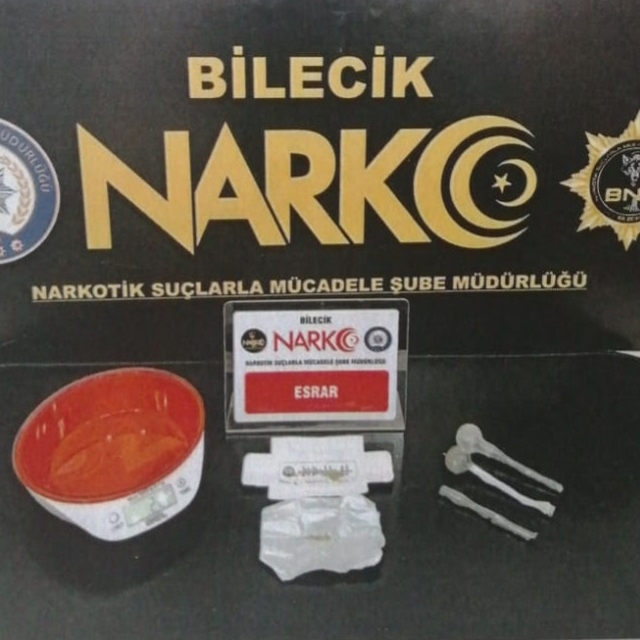 Bilecik'te uyuşturucu operasyonunda yakalanan 3 şüpheli tutuklandı