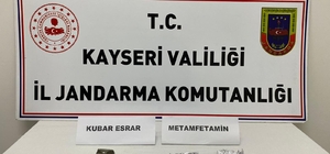 Kayseri'de uyuşturucu operasyonunda 1 şüpheli yakalandı