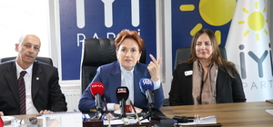 İYİ Parti Genel Başkanı Akşener, Erzurum'da partililerle buluştu: