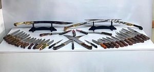 Samsun'da 102 kesici alet satılmadan ele geçirildi