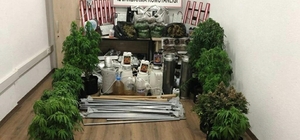 Prefabrik konteynere uyuşturucu operasyonunda 1 gözaltı