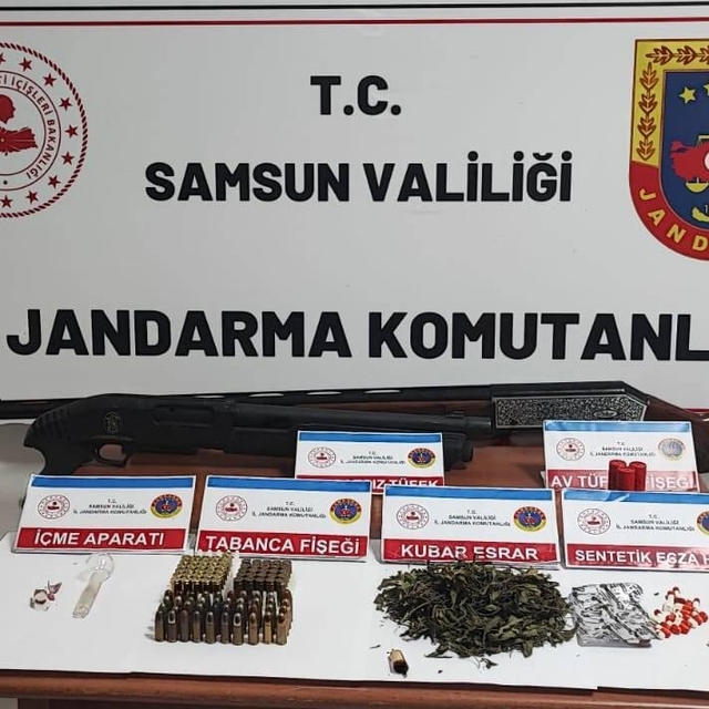 Samsun'da düzenlenen uyuşturucu operasyonunda bir kişi gözaltına alındı