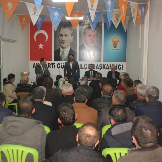 AK Parti MKYK Üyesi Sever, Gülnar ilçesinde partililerle buluştu