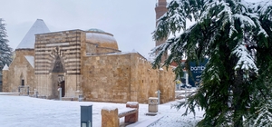 Kırşehir'de kar yağışı etkili oldu