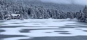 Kartalkaya, Gölcük ve Abant'ta kar etkili oluyor