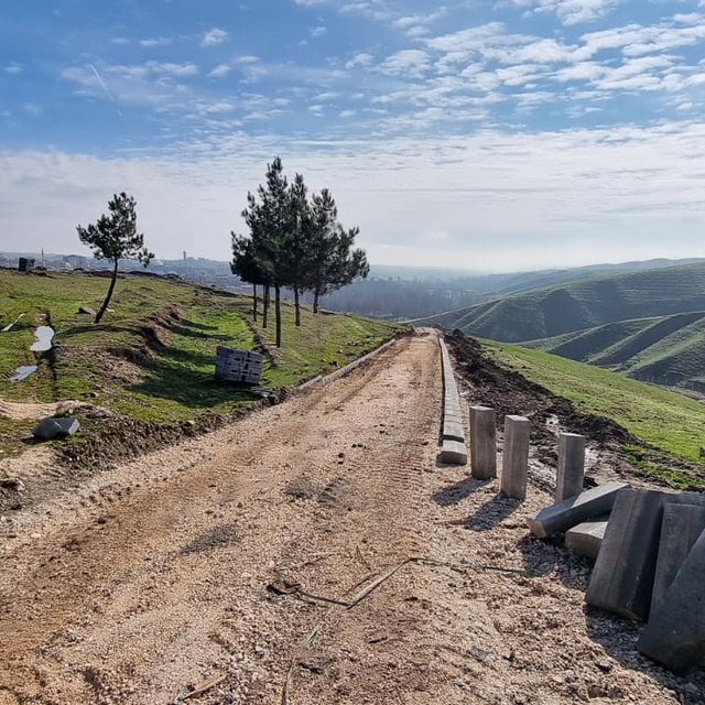 Diyarbakır Büyükşehir Belediyesinden Silvan'a yeni mezarlık alanı