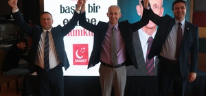 Saadet Partisi Genel Başkan Yardımcısı Arıkan, Edirne'deki aday tanıtım top...