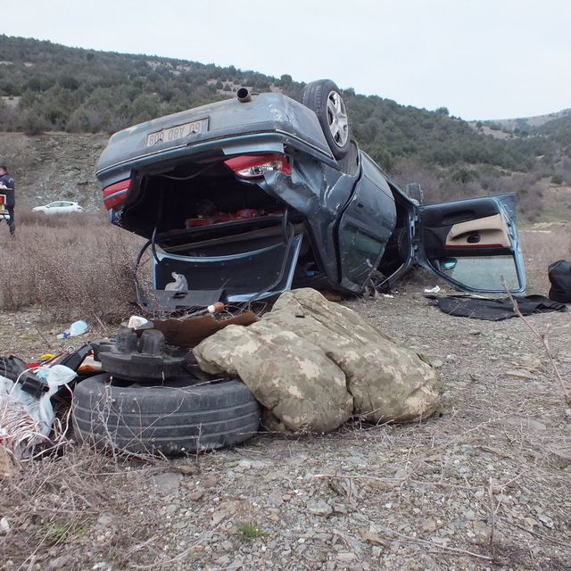 Tokat'ta trafik kazasında 3 kişi yaralandı