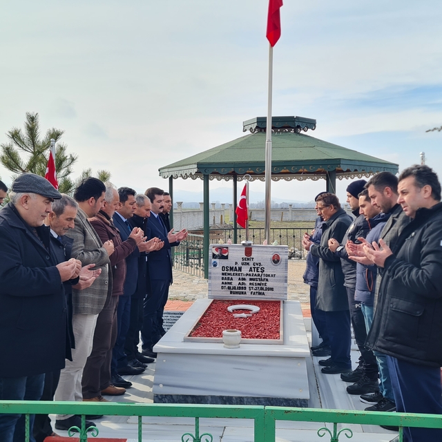 Şehit Piyade Uzman Çavuş Osman Ateş, Tokat'ta anıldı