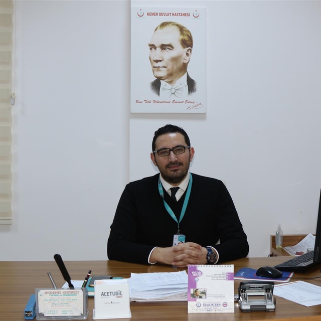 Kemer Devlet Hastanesi Başhekimliğine atanan Ergün görevine başladı