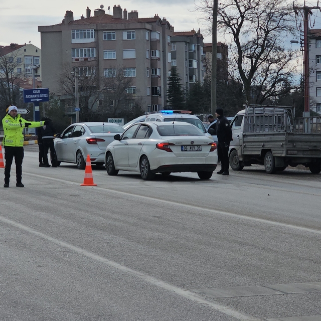 Kulu'da asayiş ve trafik denetimi yapıldı