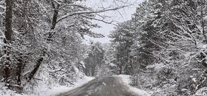 Kastamonu'da kar yağışı etkili oluyor