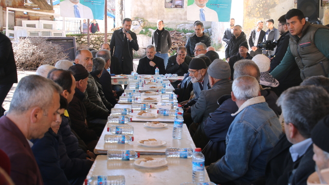  AK Parti Hatay Büyükşehir Belediye Başkan adayı Öntürk, vatandaşlarla buluştu