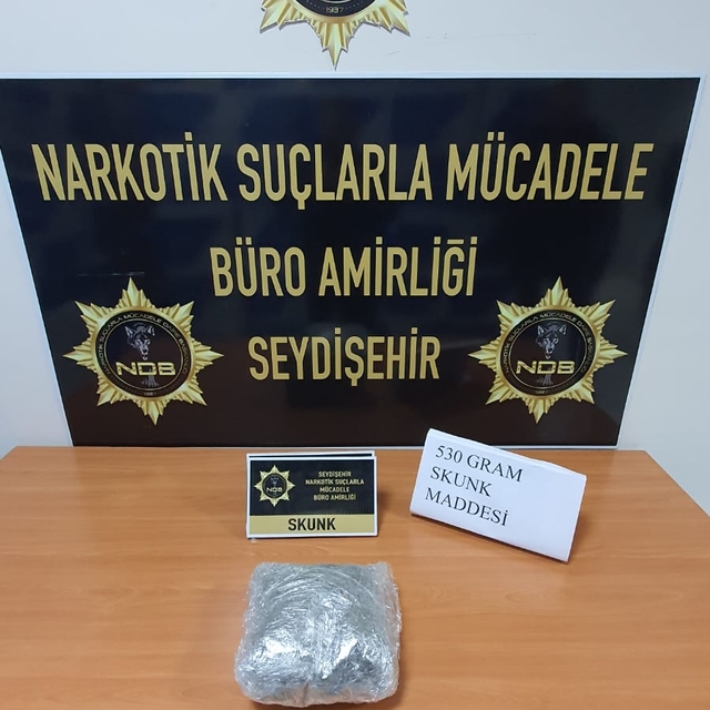 Konya'da uyuşturucu operasyonunda bir kişi tutuklandı
