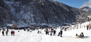 Rize'de "16. Ayder Kar Festivali" sona erdi