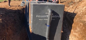 Bilecik'te köylerde modüler foseptik depolar inşa ediliyor