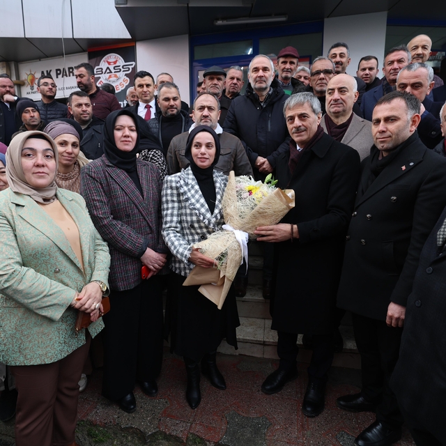 Sakarya Büyükşehir Belediye Başkan adayı Alemdar'dan Kaynarca'ya ziyaret