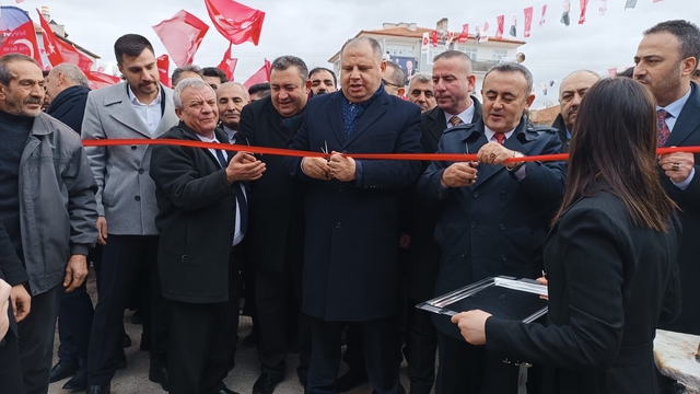 Sulakyurt'ta MHP Belediye Başkan adayı Bildik'in seçim bürosu açıldı