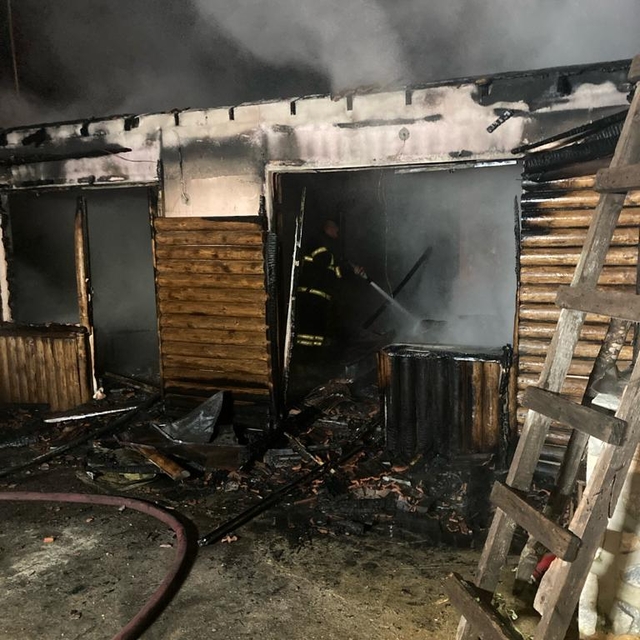 Kırklareli'nde iş yerinde çıkan yangın söndürüldü