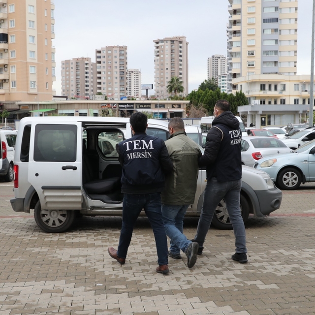Mersin'de terör operasyonu: 1 gözaltı