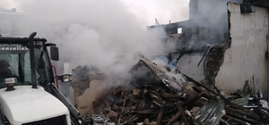 Ordu'da ahşap ev küle döndü; görme engelli öldü