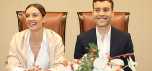 Konyaspor'un Brezilyalı futbolcusu Guilherme dünyaevine girdi