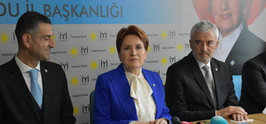 İYİ Parti Genel Başkanı Akşener, Ordu'da açıklamalarda bulundu:
