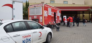 Turgutlu'da kan ve kök hücre bağışı kampanyası düzenlendi