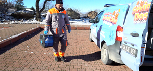 Melikgazi'nin Sevimli Dost Ambulansı 7 gün hayvanların yardımında