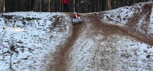Belen'in yüksek kesimlerinde kar yağışı etkili oldu 