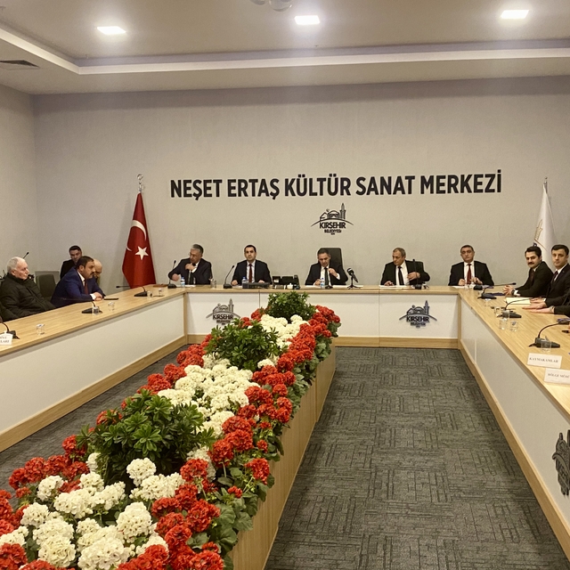 Kırşehir İl Koordinasyon Kurulu Toplantısı yapıldı