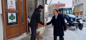 Malazgirt Kaymakamı Bayram, esnafı ziyaret etti