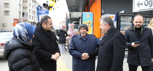 AK Parti Ankara Milletvekili Çam, Çubuk'ta ziyaretlerde bulundu