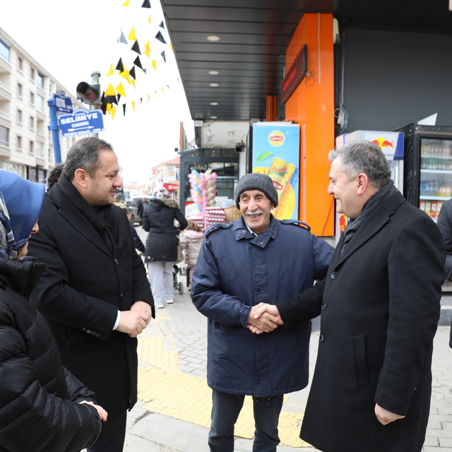 AK Parti Ankara Milletvekili Çam, Çubuk'ta ziyaretlerde bulundu