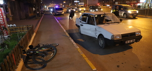 Denizli'de otomobilin çarptığı bisikletin sürücüsü öldü