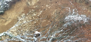 Mudurnu'da heyelan nedeniyle kapanan mahalle yolu ulaşıma açıldı