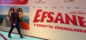 Çorum'da çekilen "Efsane" filminin galası yapıldı