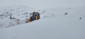 Van, Hakkari ve Muş'ta metrelerce kar altındaki yollarda çalışmalar sürüyor